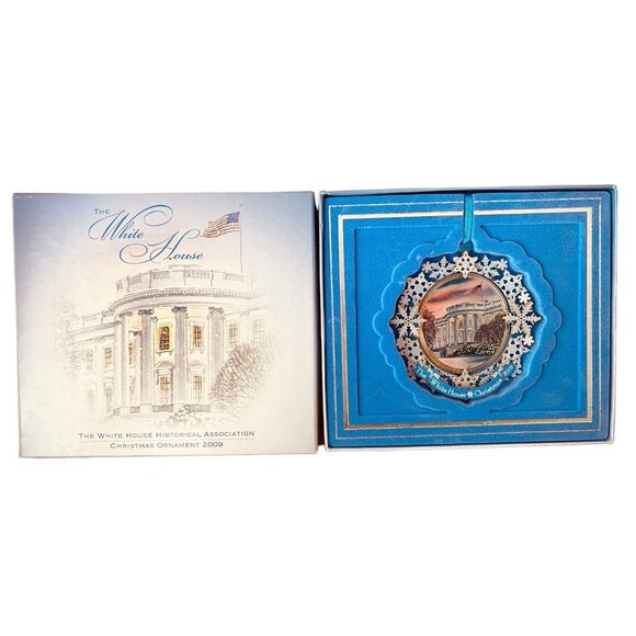 The White House Christmas Ornament 2009 Historical Association With Original Box - Picture 2 of 4